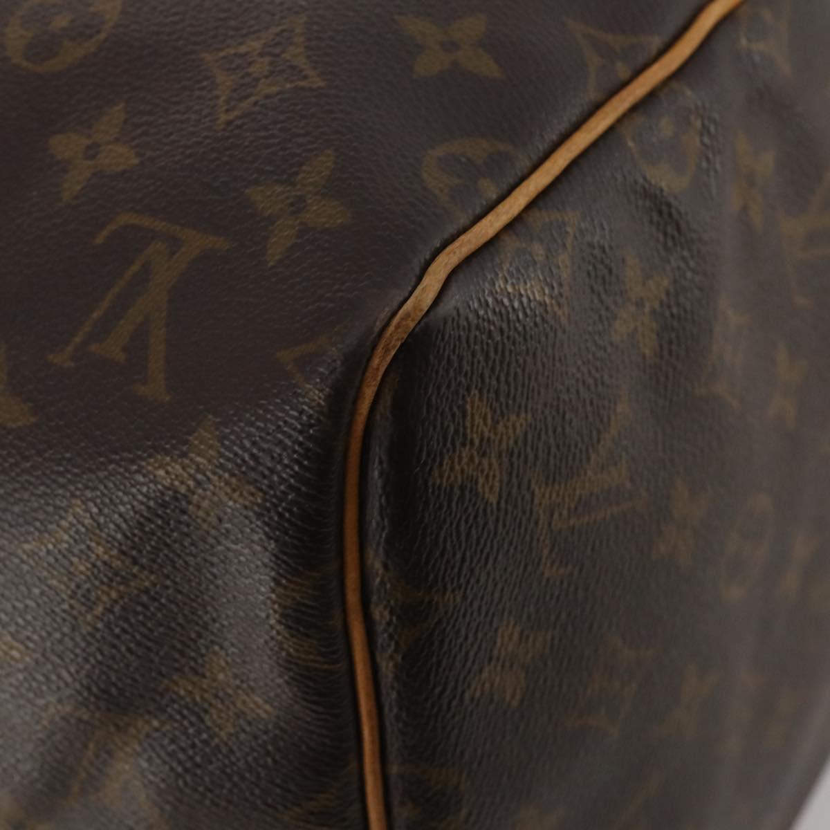 LOUIS VUITTON Monogram Keepall 55 Boston Bag M41424 LV Auth 196259