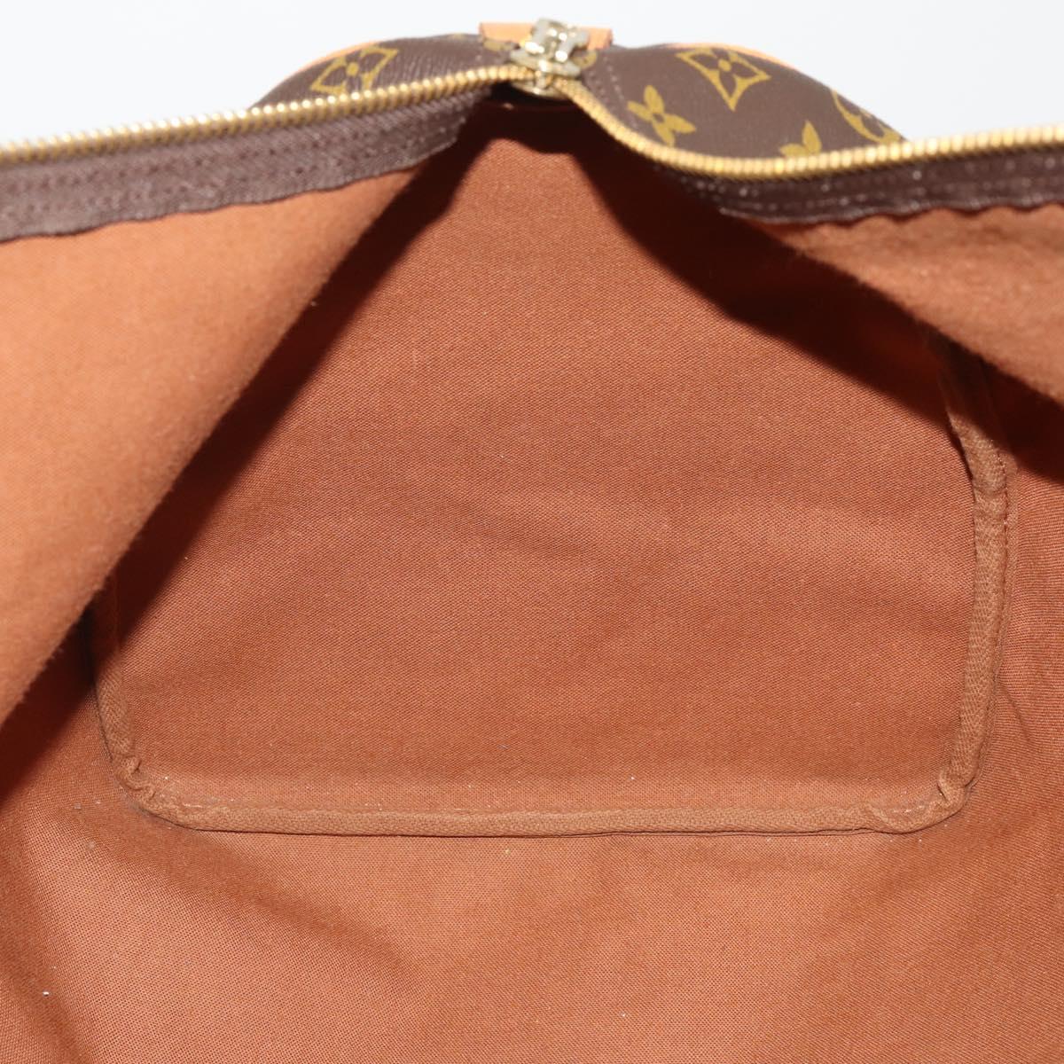 LOUIS VUITTON Monogram Keepall 55 Boston Bag M41424 LV Auth 196263A