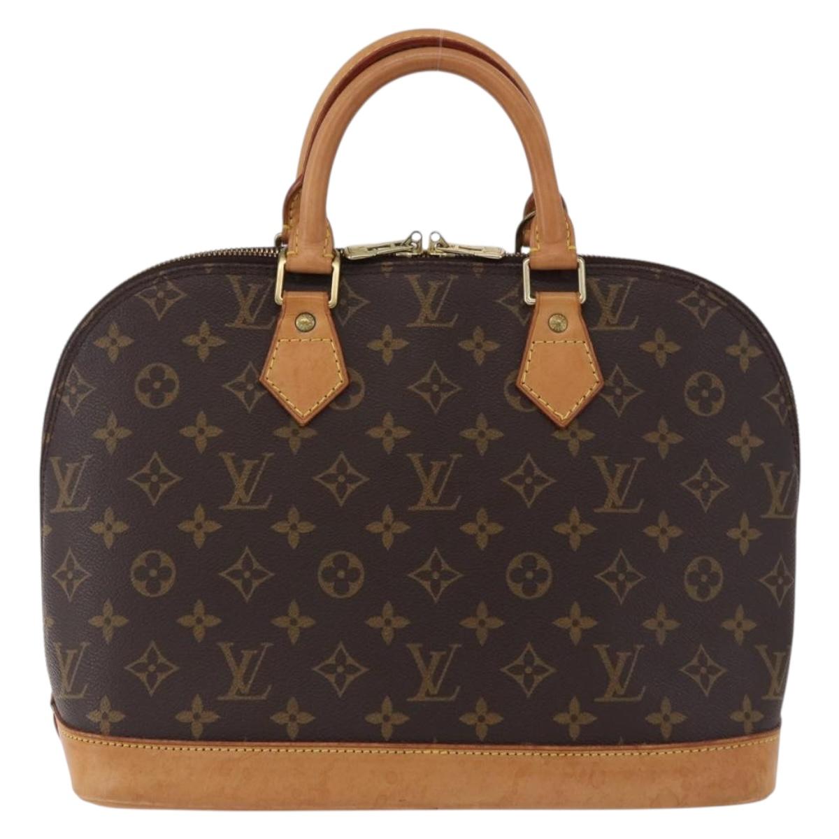 LOUIS VUITTON Monogram Alma PM Hand Bag M53151 LV Auth 196265A
