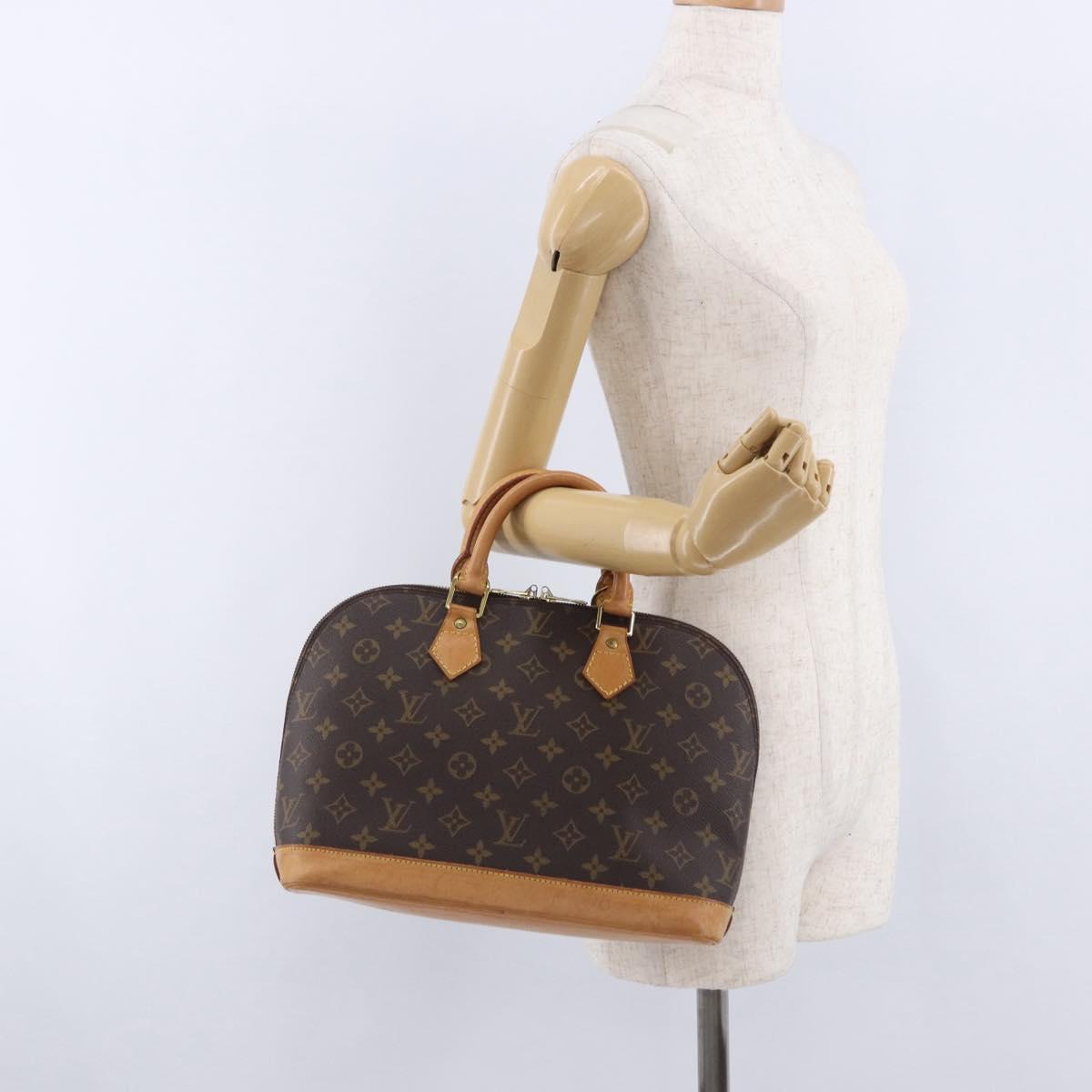 LOUIS VUITTON Monogram Alma PM Hand Bag M53151 LV Auth 196265A