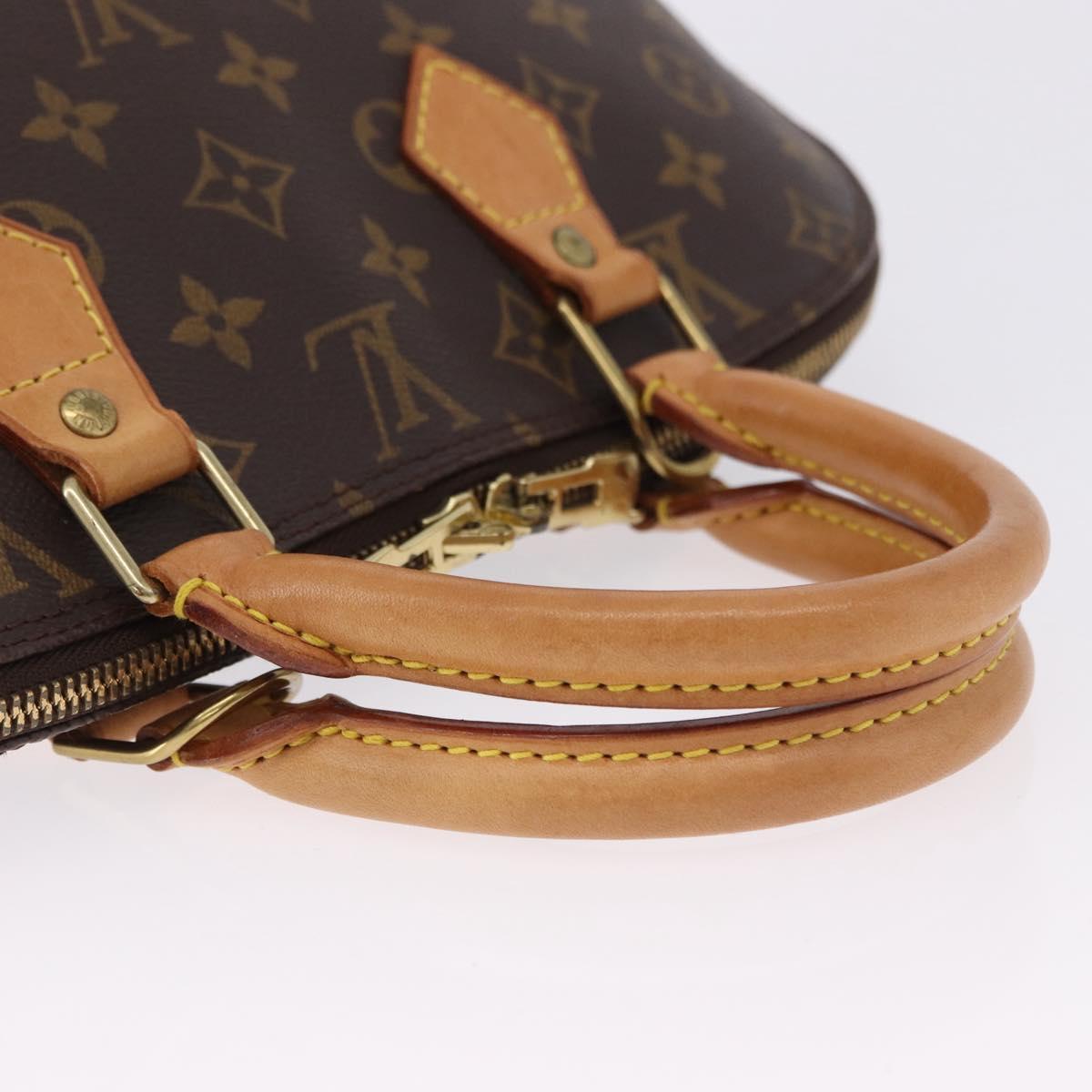 LOUIS VUITTON Monogram Alma PM Hand Bag M53151 LV Auth 196265A