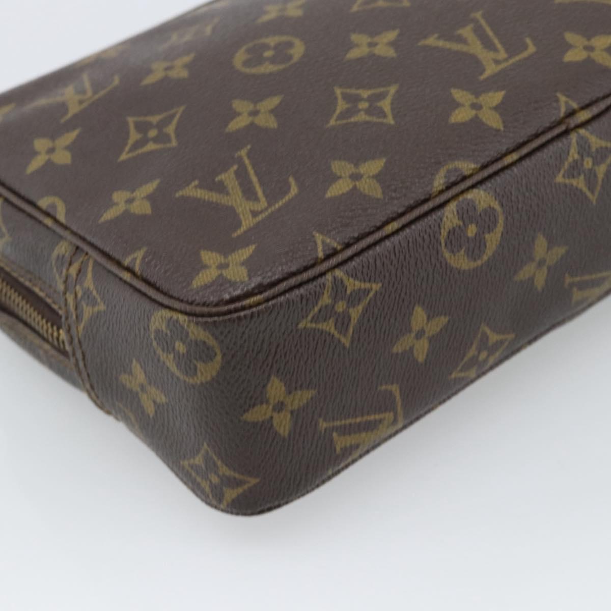 LOUIS VUITTON Monogram Trousse Toilette 23 Clutch Bag M47524 LV Auth 196267