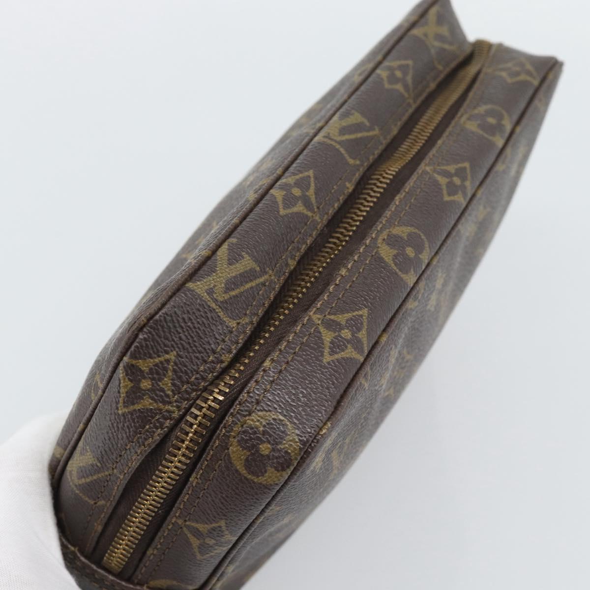 LOUIS VUITTON Monogram Trousse Toilette 23 Clutch Bag M47524 LV Auth 196267