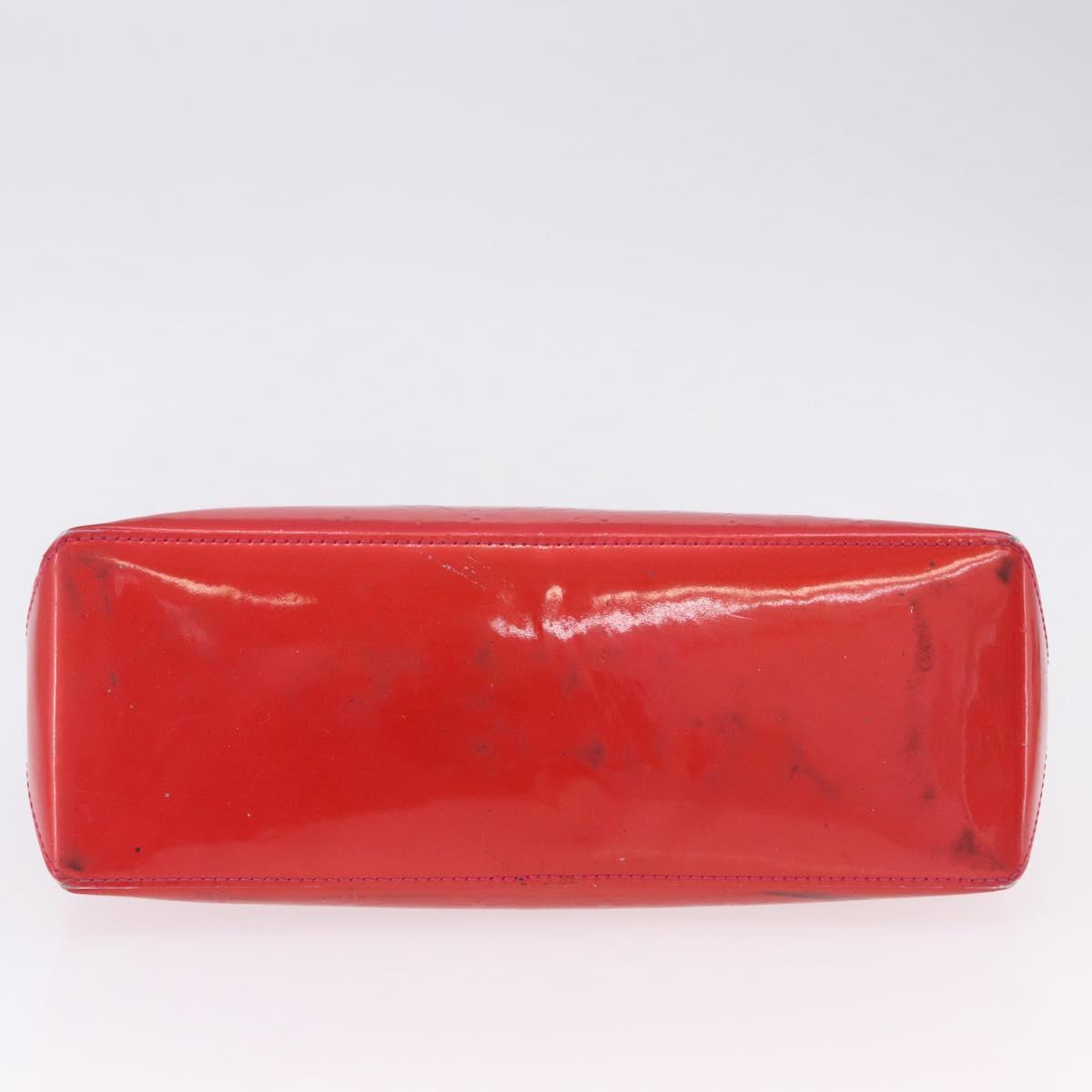 LOUIS VUITTON Monogram Vernis Wilshire PM Bag Rose Pop M93643 LV Auth 196272