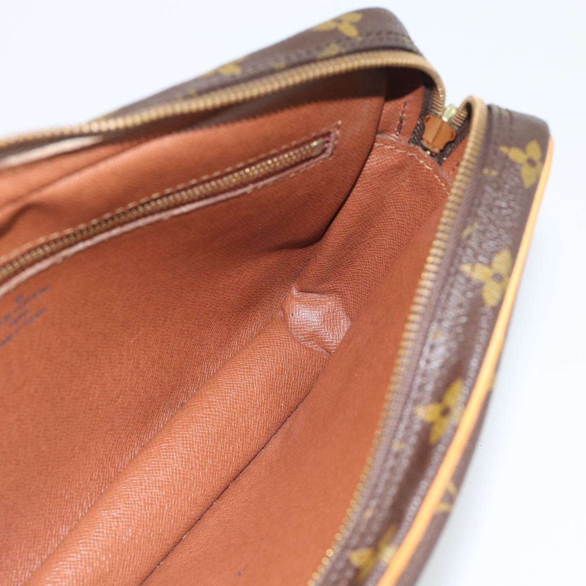 LOUIS VUITTON Monogram Marly Dragonne GM Clutch Bag M51825 LV Auth 196273