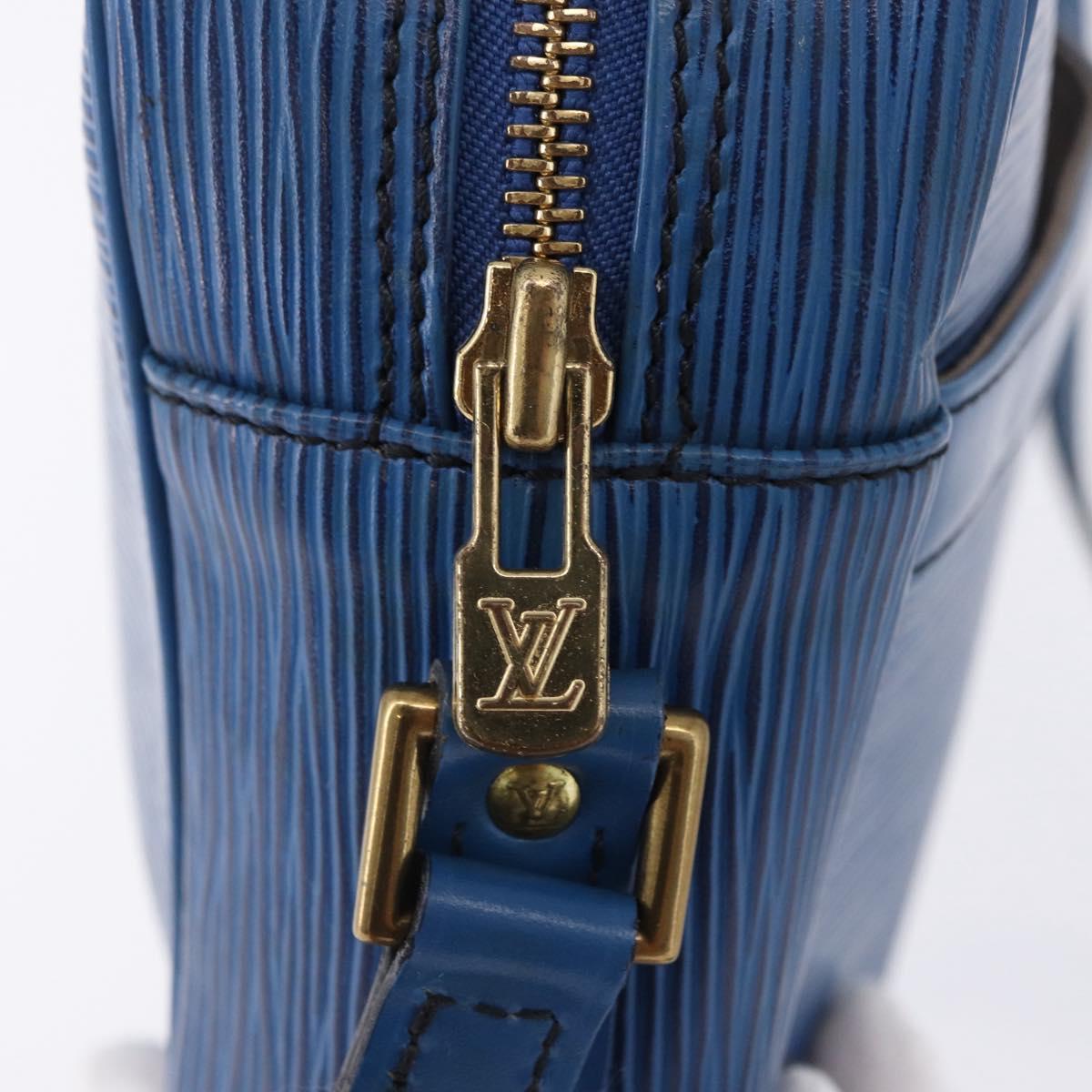 LOUIS VUITTON Epi Trocadero 27 Shoulder Bag Blue M52315 LV Auth 196274A