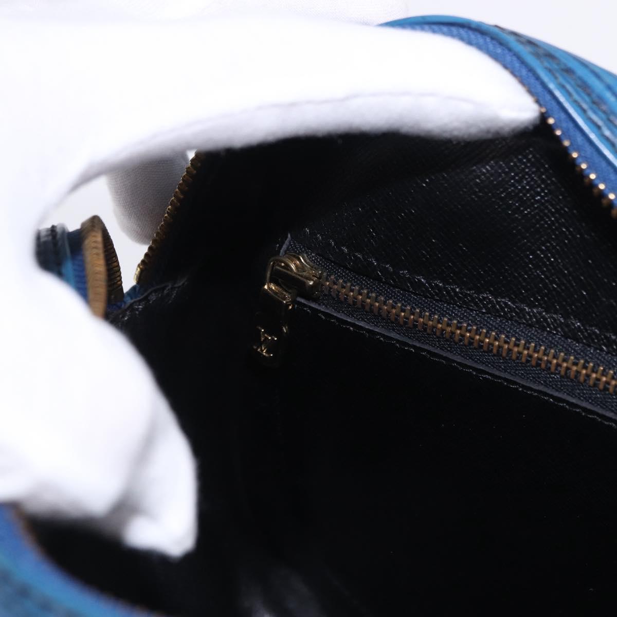 LOUIS VUITTON Epi Trocadero 27 Shoulder Bag Blue M52315 LV Auth 196274A