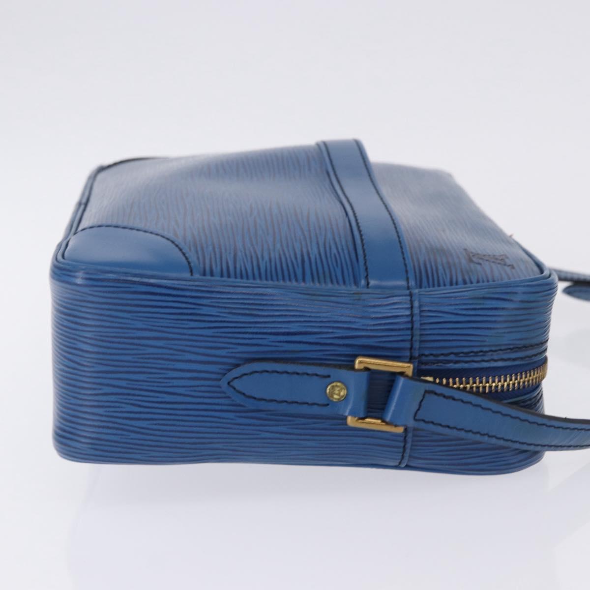 LOUIS VUITTON Epi Trocadero 27 Shoulder Bag Blue M52315 LV Auth 196274A