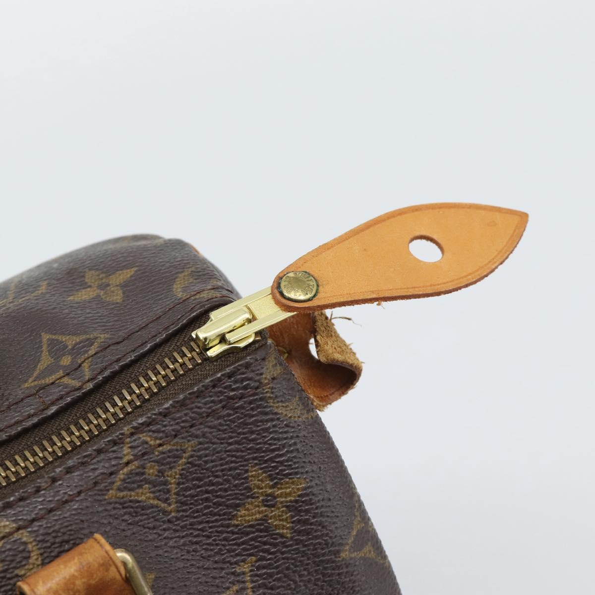 LOUIS VUITTON Monogram Speedy 25 Hand Bag M41528 LV Auth 196278A
