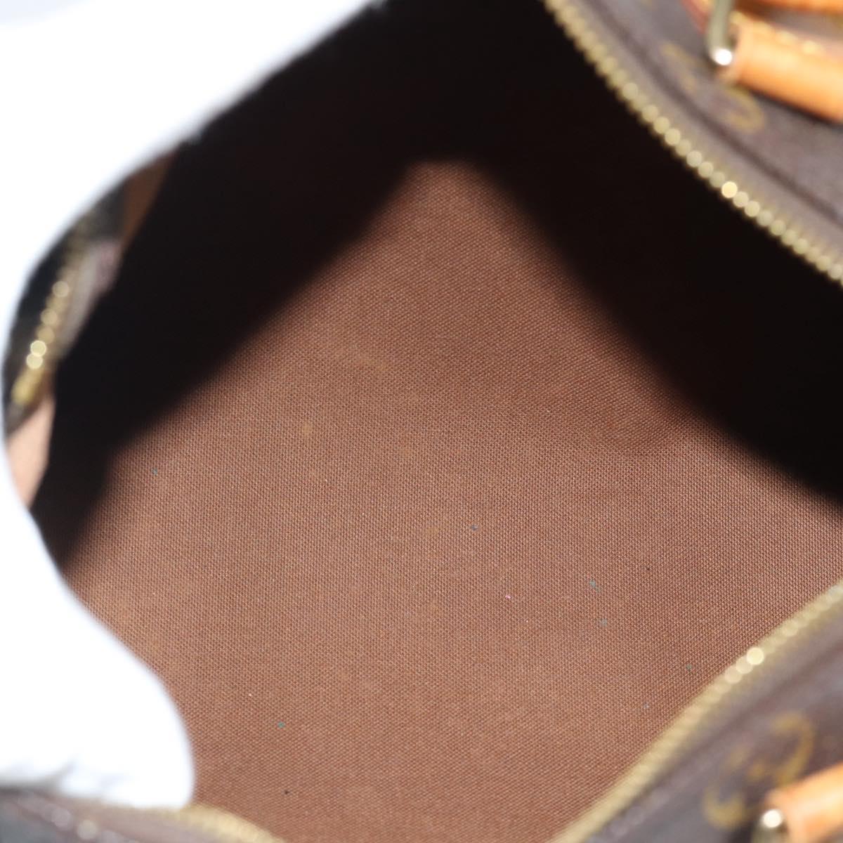 LOUIS VUITTON Monogram Speedy 25 Hand Bag M41528 LV Auth 196278A