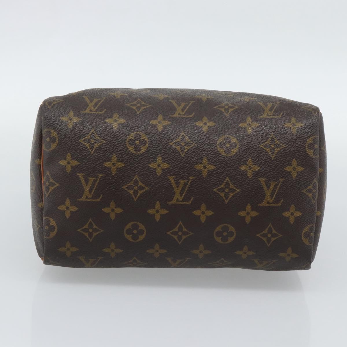 LOUIS VUITTON Monogram Speedy 25 Hand Bag M41528 LV Auth 196278A