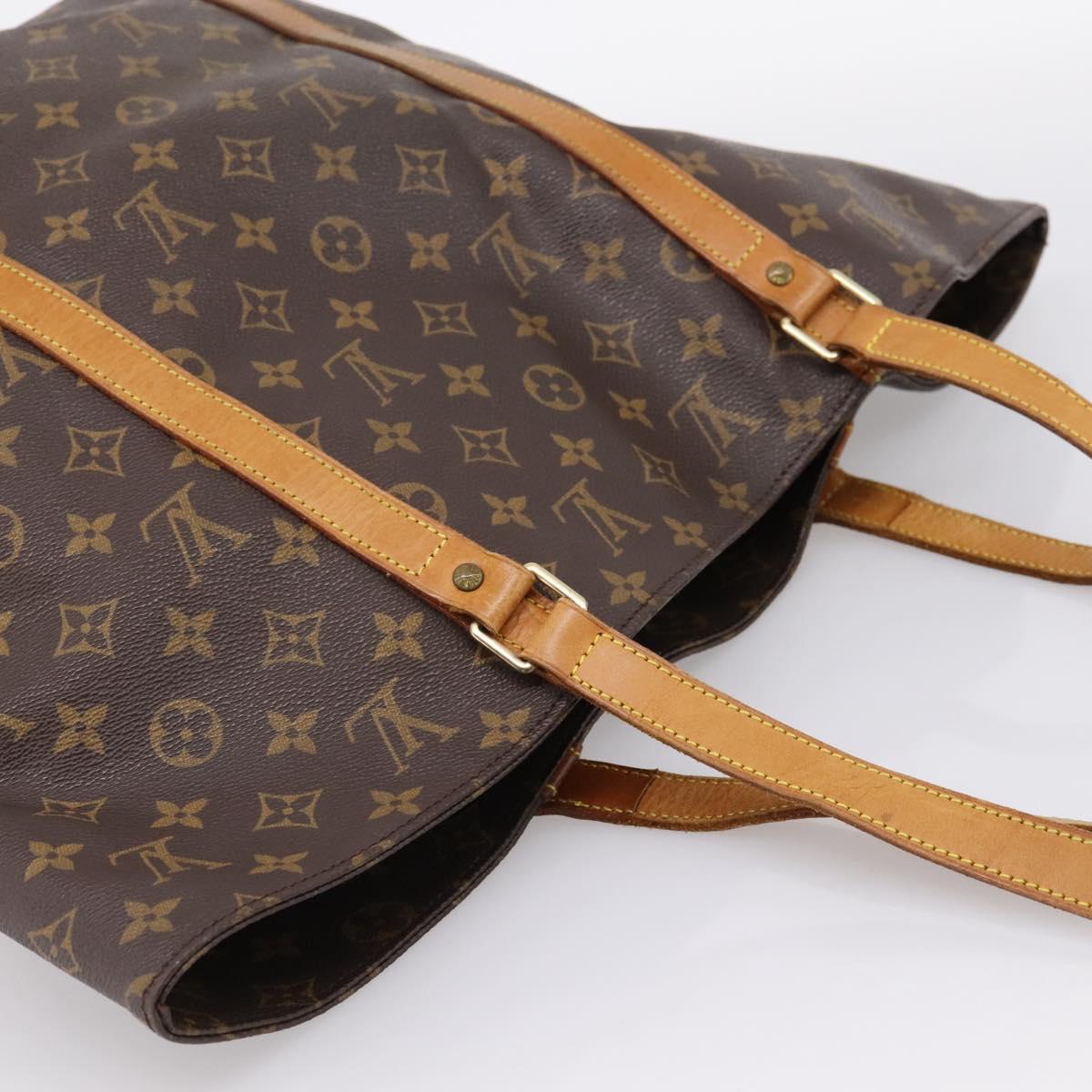 LOUIS VUITTON Monogram sack shopping pouch Pouch LV Auth 196284A