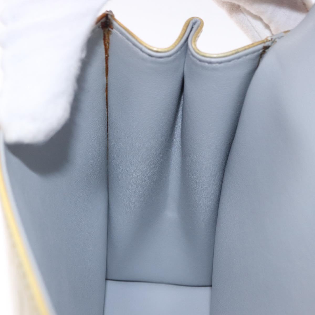 LOUIS VUITTON Monogram Vernis Spring Street Hand Bag Gris M91029 LV Auth 196286