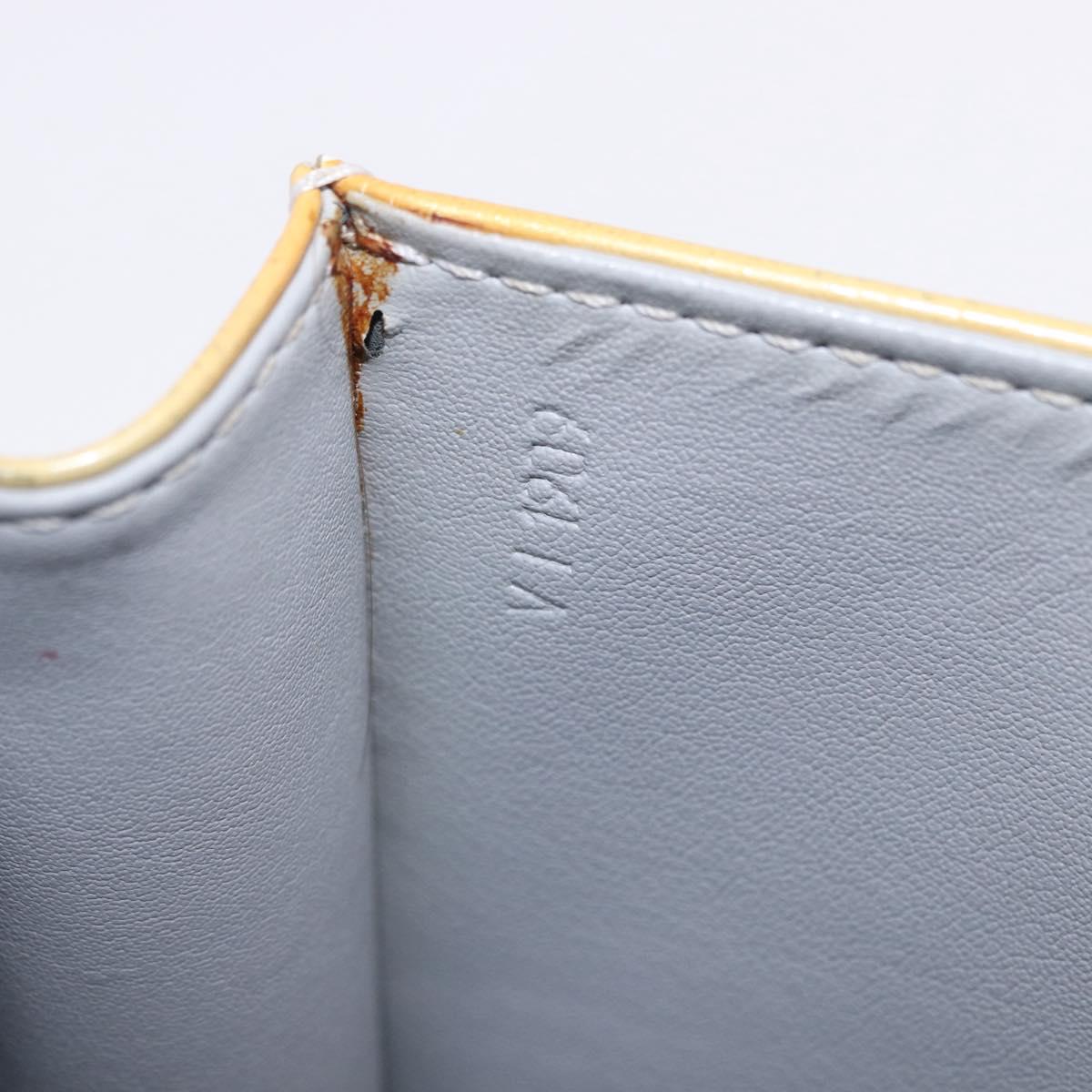 LOUIS VUITTON Monogram Vernis Spring Street Hand Bag Gris M91029 LV Auth 196286