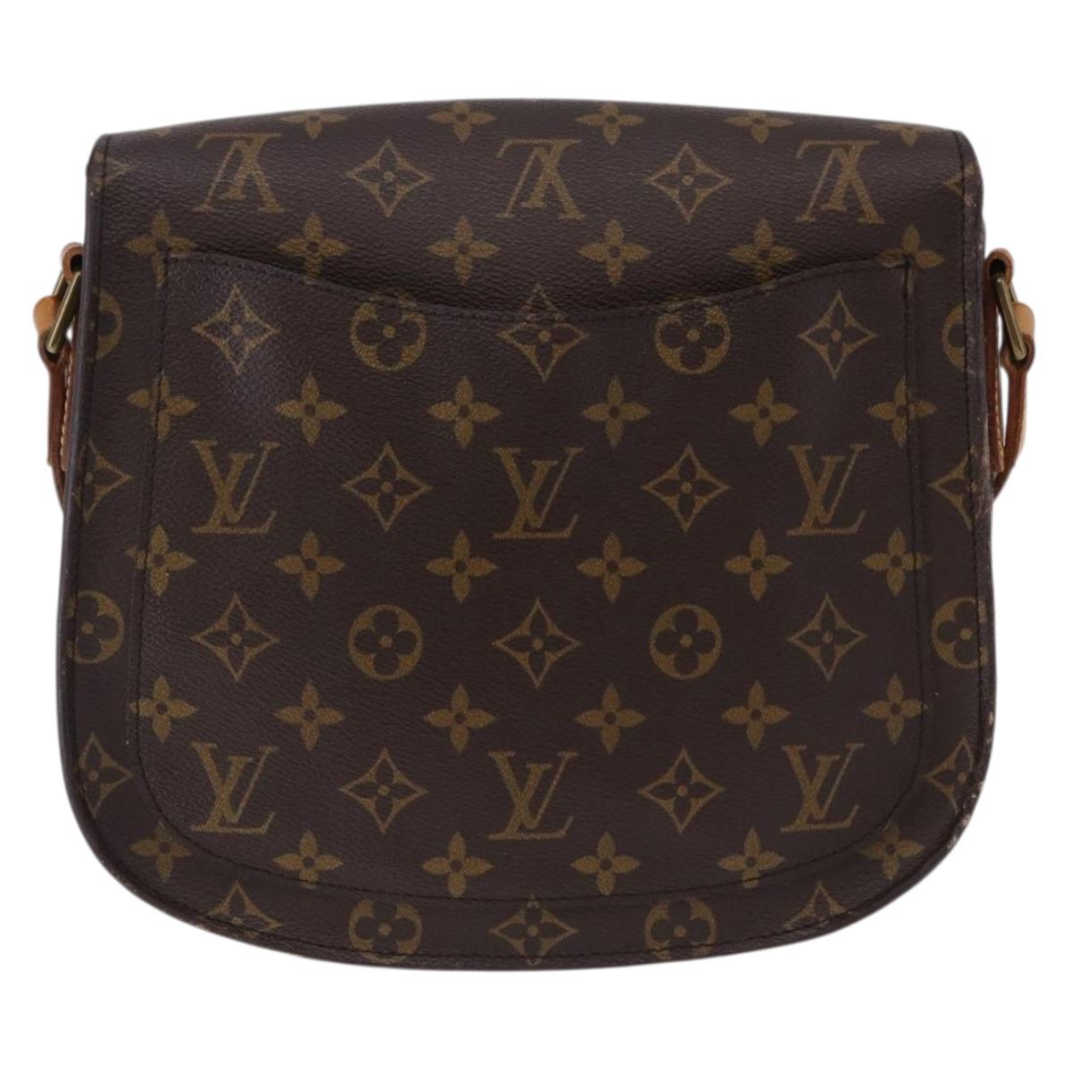 LOUIS VUITTON Monogram Saint Cloud GM Shoulder Bag M51242 LV Auth 196289