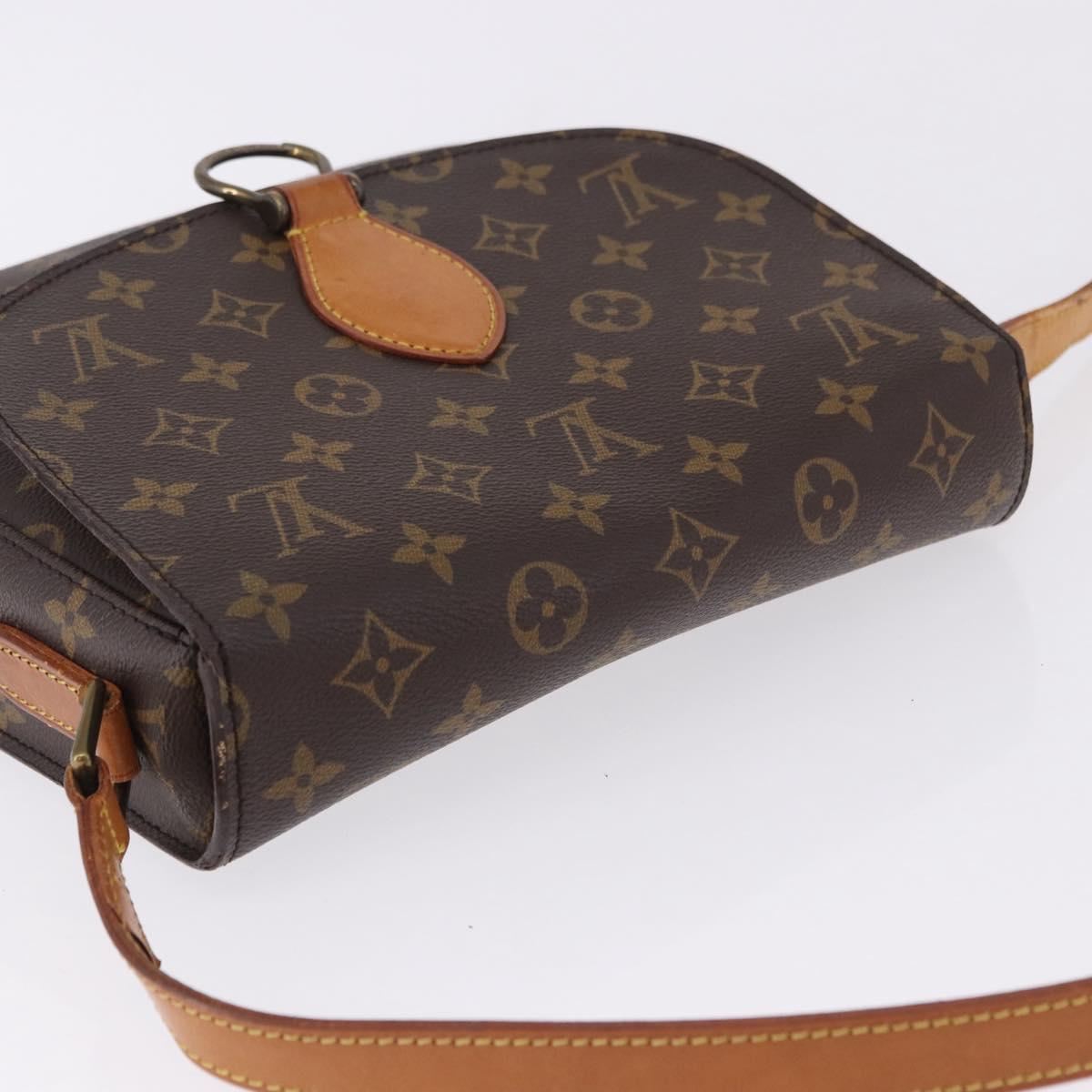 LOUIS VUITTON Monogram Saint Cloud GM Shoulder Bag M51242 LV Auth 196289