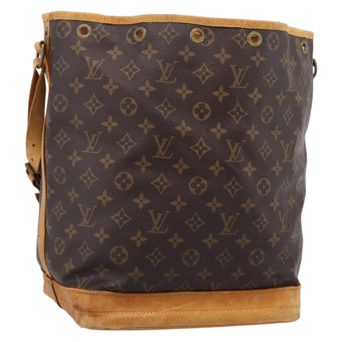 LOUIS VUITTON Monogram Petit Noe Shoulder Bag M42226 LV Auth 196290
