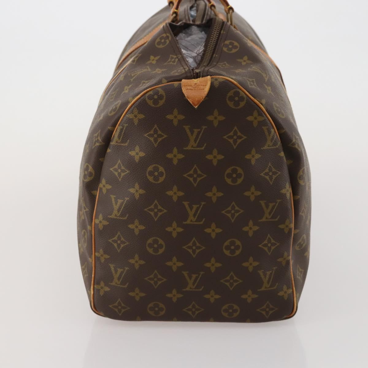LOUIS VUITTON Monogram Keepall 50 Boston Bag M41426 LV Auth 196301