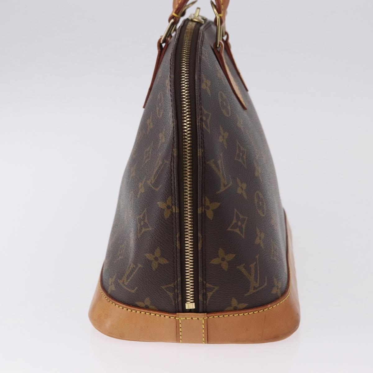 LOUIS VUITTON Monogram Alma Hand Bag M51130 LV Auth 196310A