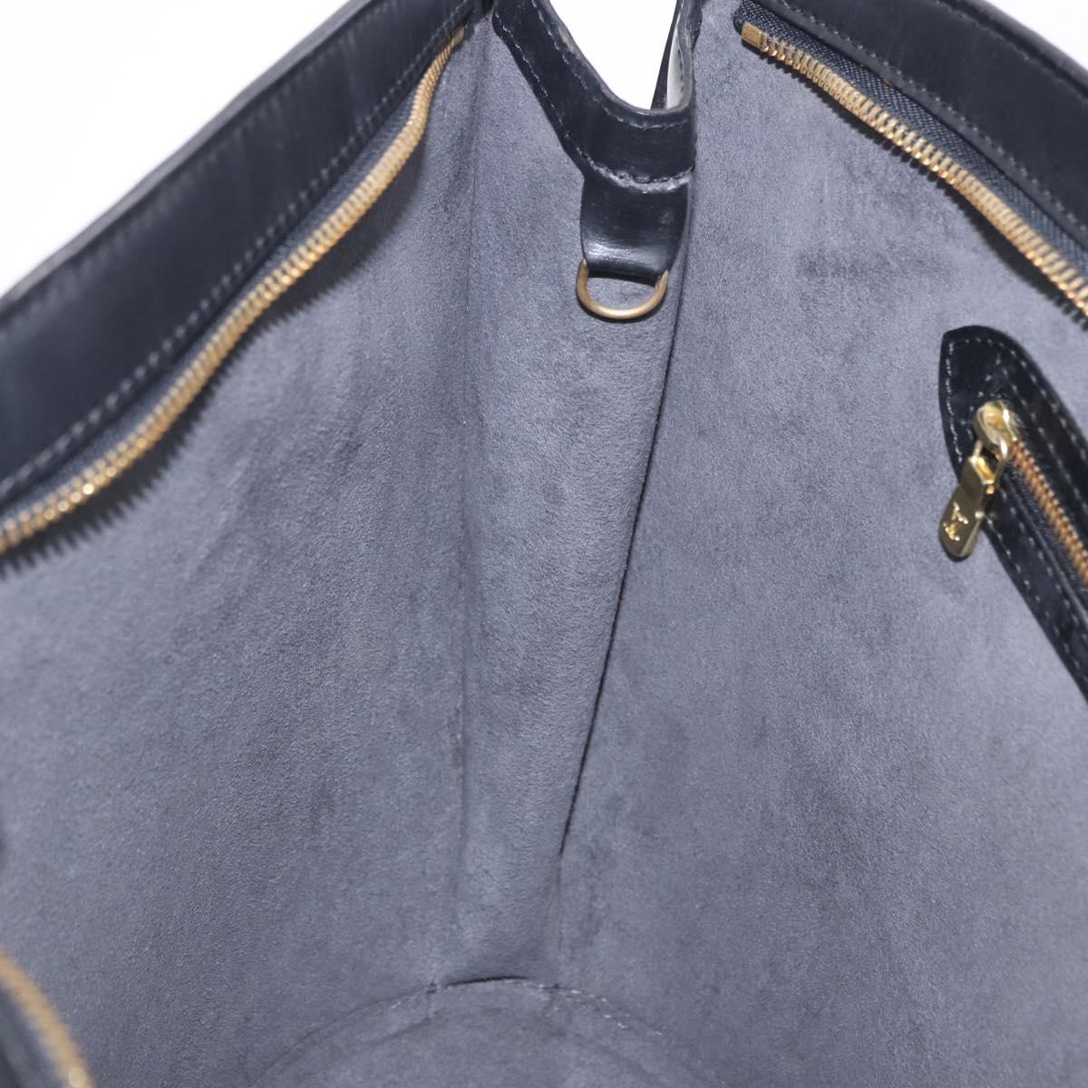LOUIS VUITTON Epi Saint Jacques Shopping Bag Black M52272 LV Auth 196314