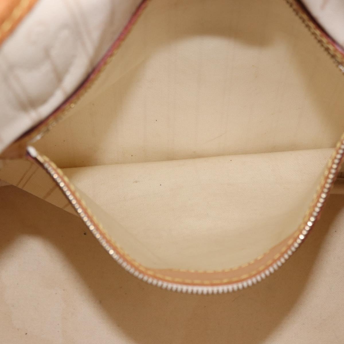 LOUIS VUITTON Damier Azur Neverfull MM Tote Bag N41605 LV Auth 196323A