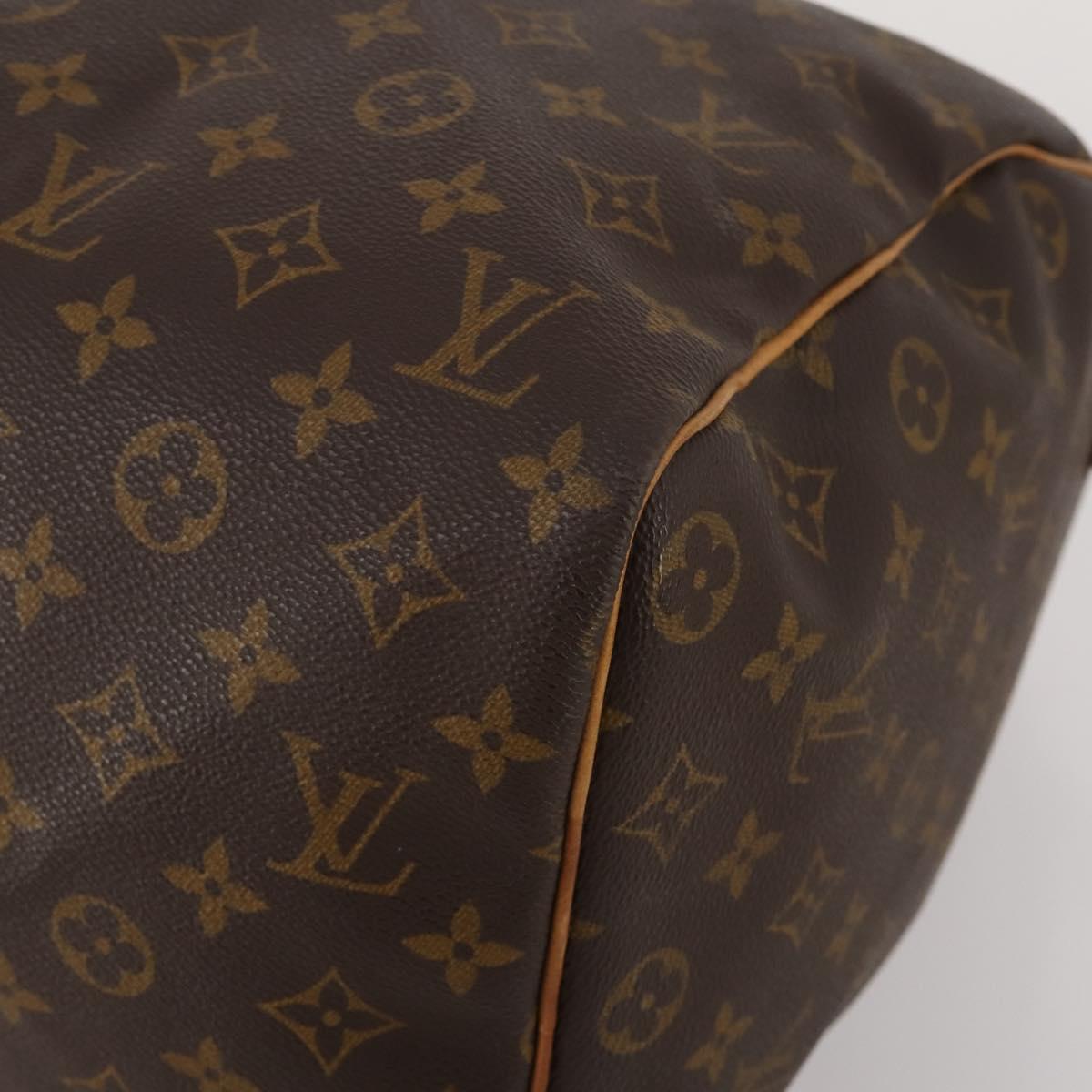 LOUIS VUITTON Monogram Keepall 45 Boston Bag M41428 LV Auth 196325A