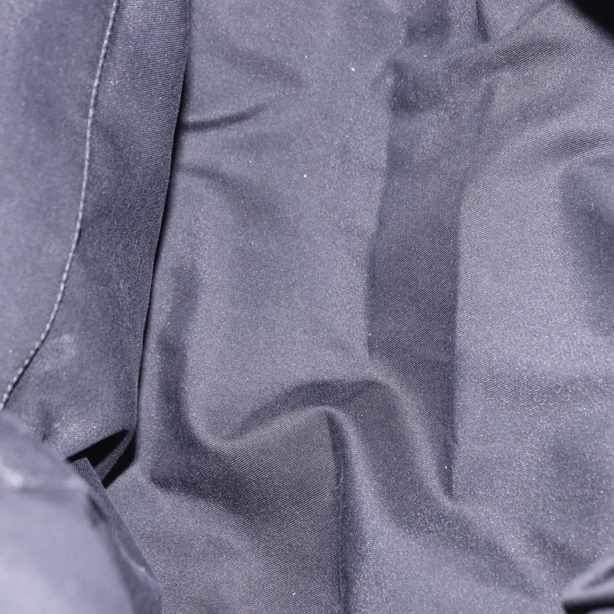 GUCCI GG Canvas Sherry Line Tote Bag Silver 189669 Auth 196326