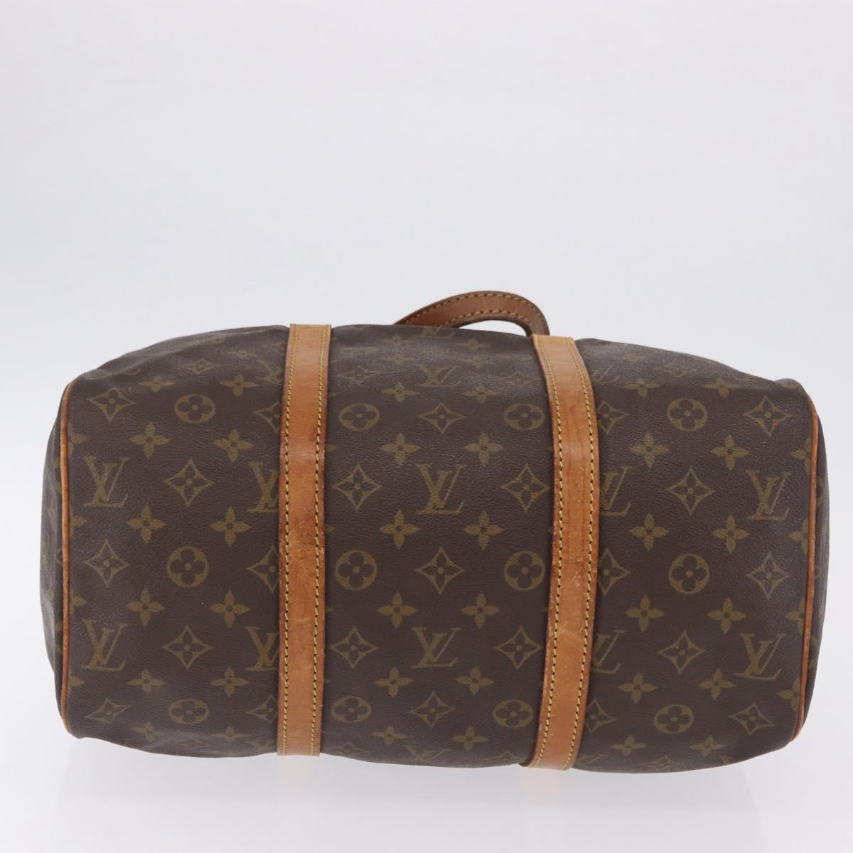 LOUIS VUITTON Monogram Sac Souple 35 Boston Bag M41626 LV Auth 196327