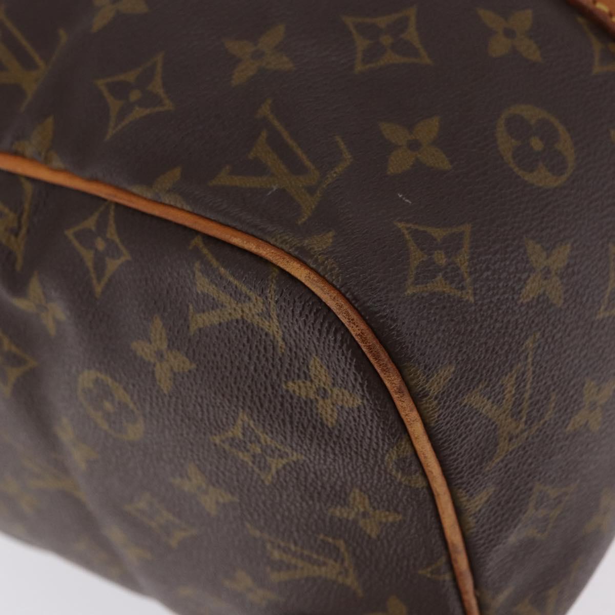 LOUIS VUITTON Monogram Sac Souple 35 Boston Bag M41626 LV Auth 196327