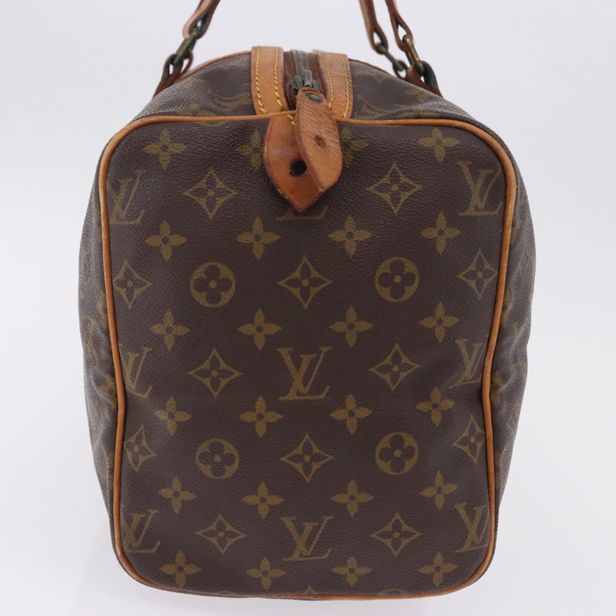 LOUIS VUITTON Monogram Sac Souple 35 Boston Bag M41626 LV Auth 196327