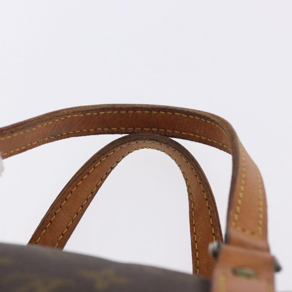 LOUIS VUITTON Monogram Sac Souple 35 Boston Bag M41626 LV Auth 196327