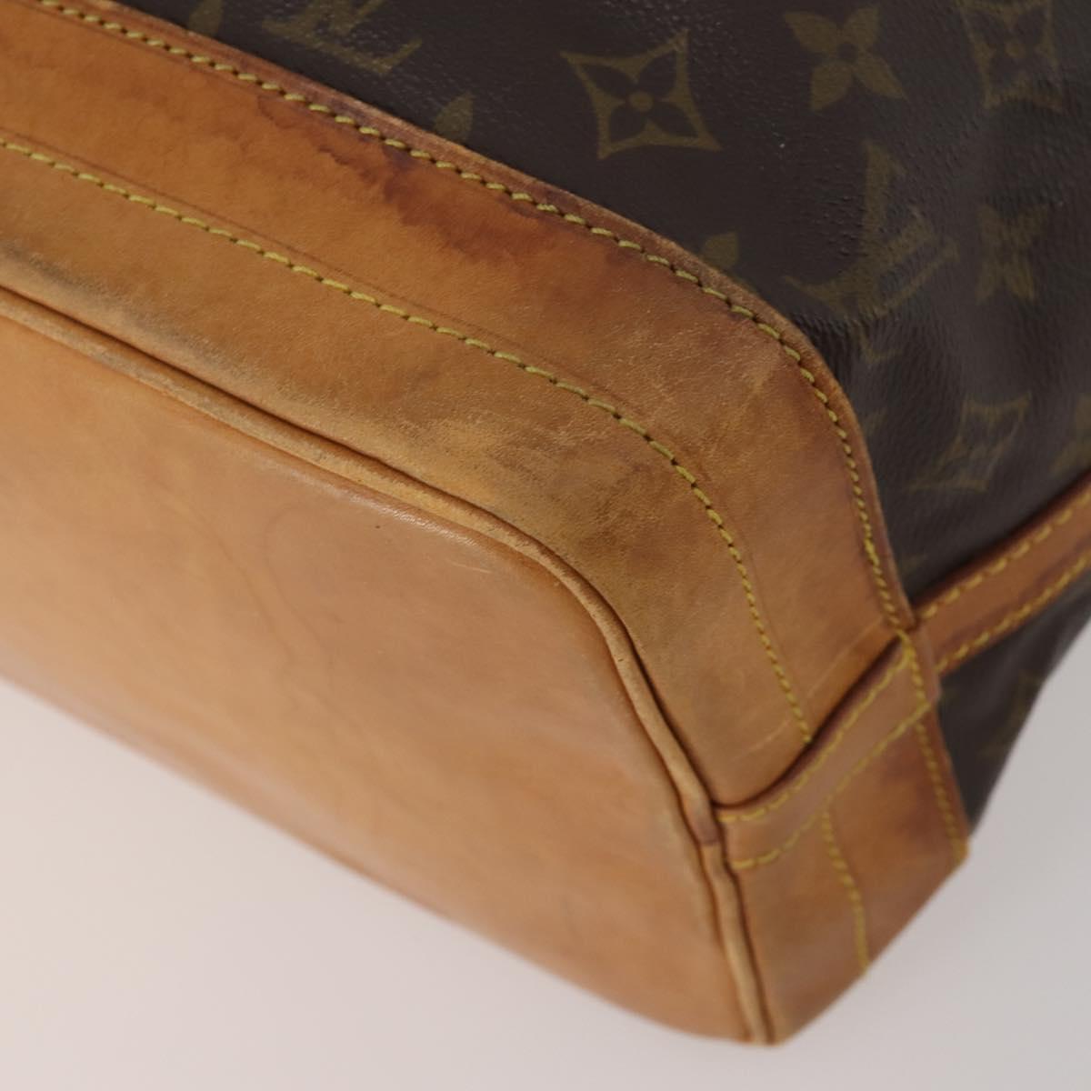 LOUIS VUITTON Monogram Petit Noe Shoulder Bag M42226 LV Auth 196342