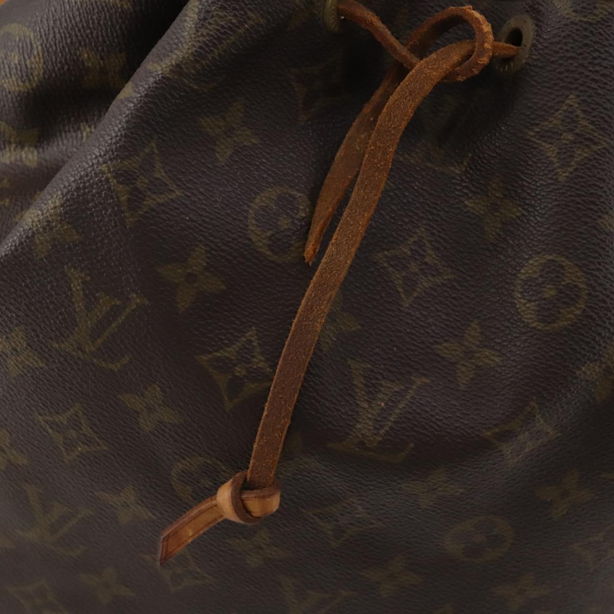 LOUIS VUITTON Monogram Petit Noe Shoulder Bag M42226 LV Auth 196342