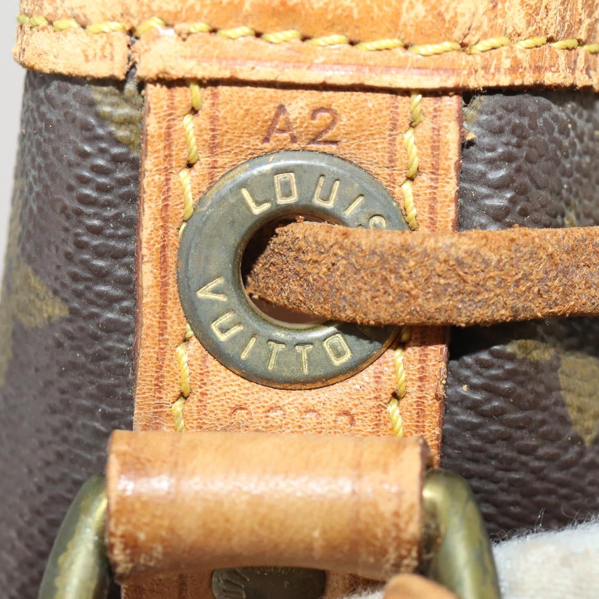 LOUIS VUITTON Monogram Petit Noe Shoulder Bag M42226 LV Auth 196342