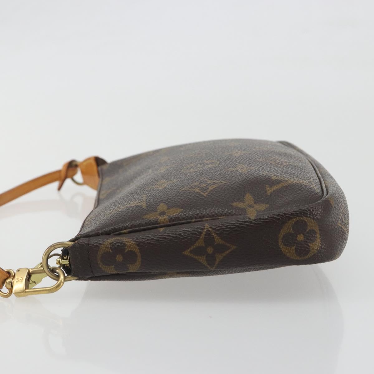 LOUIS VUITTON Monogram Pochette Accessoires Pouch M51980 LV Auth 196347