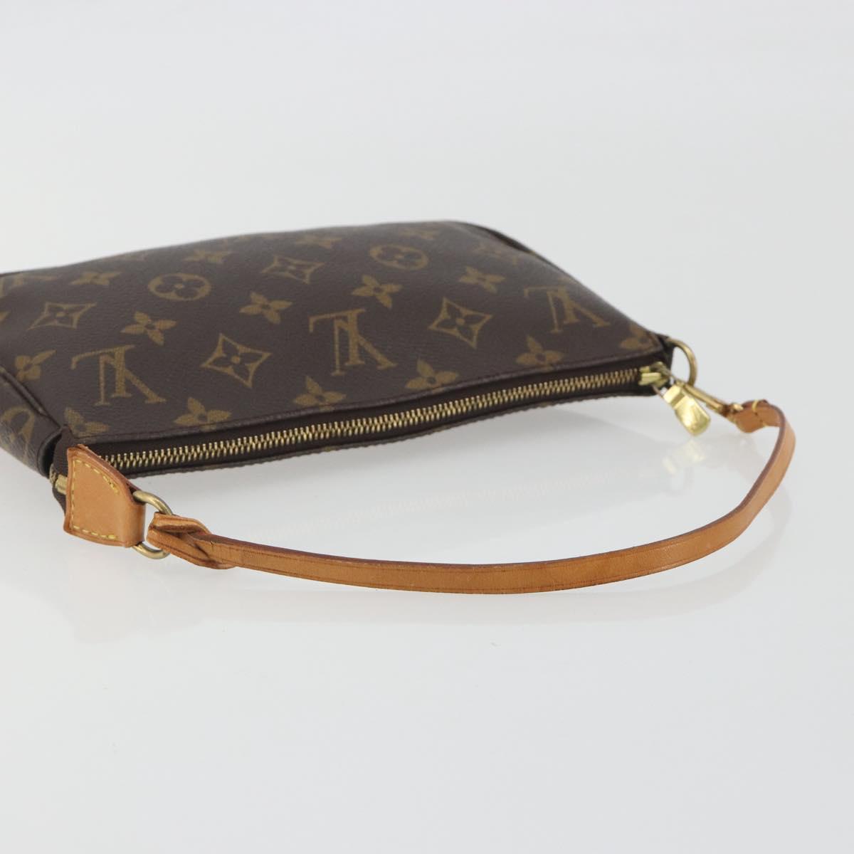 LOUIS VUITTON Monogram Pochette Accessoires Pouch M51980 LV Auth 196347
