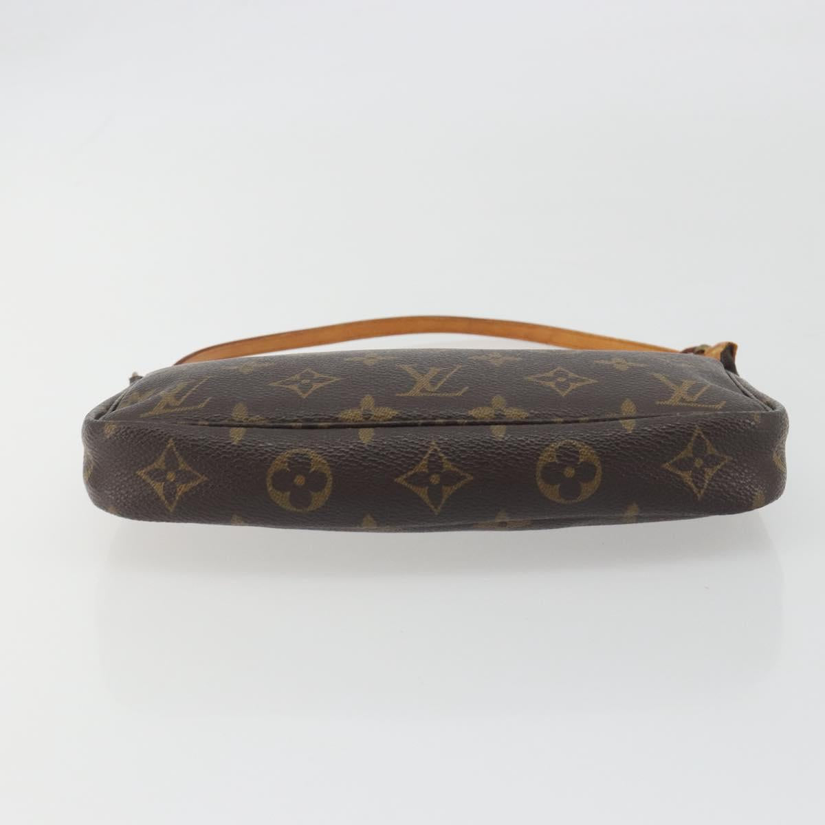 LOUIS VUITTON Monogram Pochette Accessoires Pouch M51980 LV Auth 196347