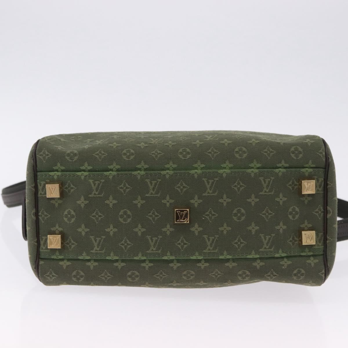 LOUIS VUITTON Monogram Mini Josephine PM Hand Bag TST Khaki M92415 Auth 196352A