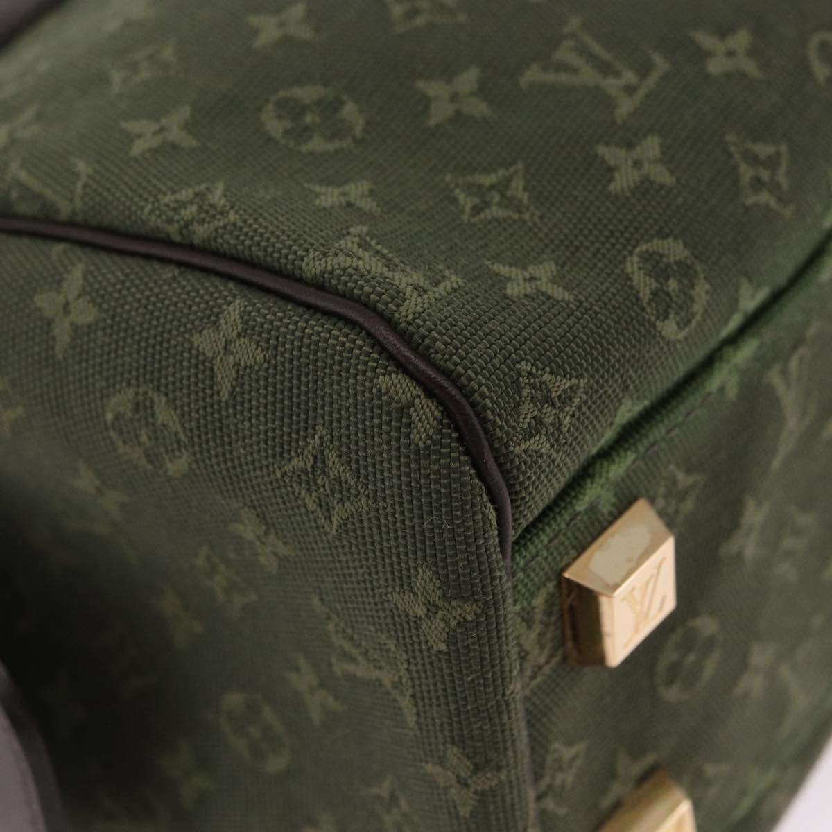 LOUIS VUITTON Monogram Mini Josephine PM Hand Bag TST Khaki M92415 Auth 196352A
