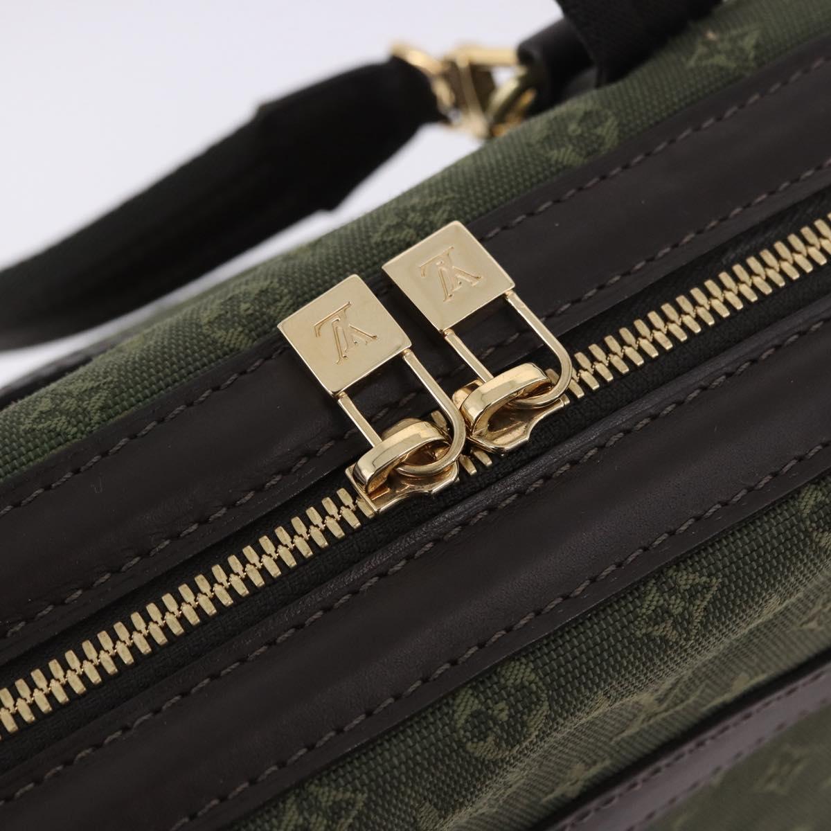 LOUIS VUITTON Monogram Mini Josephine PM Hand Bag TST Khaki M92415 Auth 196352A