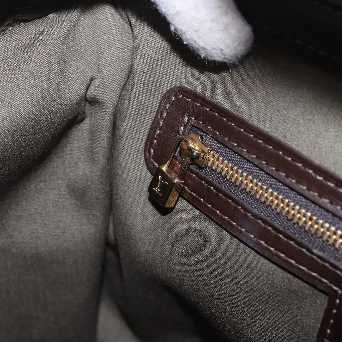 LOUIS VUITTON Monogram Mini Josephine PM Hand Bag TST Khaki M92415 Auth 196352A