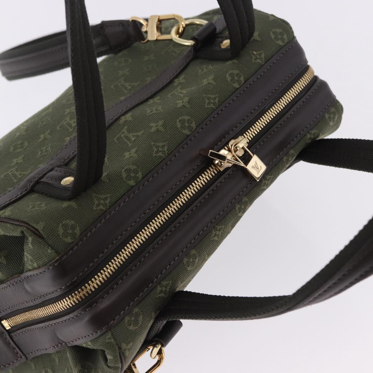 LOUIS VUITTON Monogram Mini Josephine PM Hand Bag TST Khaki M92415 Auth 196352A