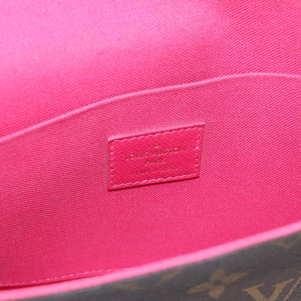 LOUIS VUITTON Monogram Vivienne Pochette Felice Bag M80859 LV Auth 196366M