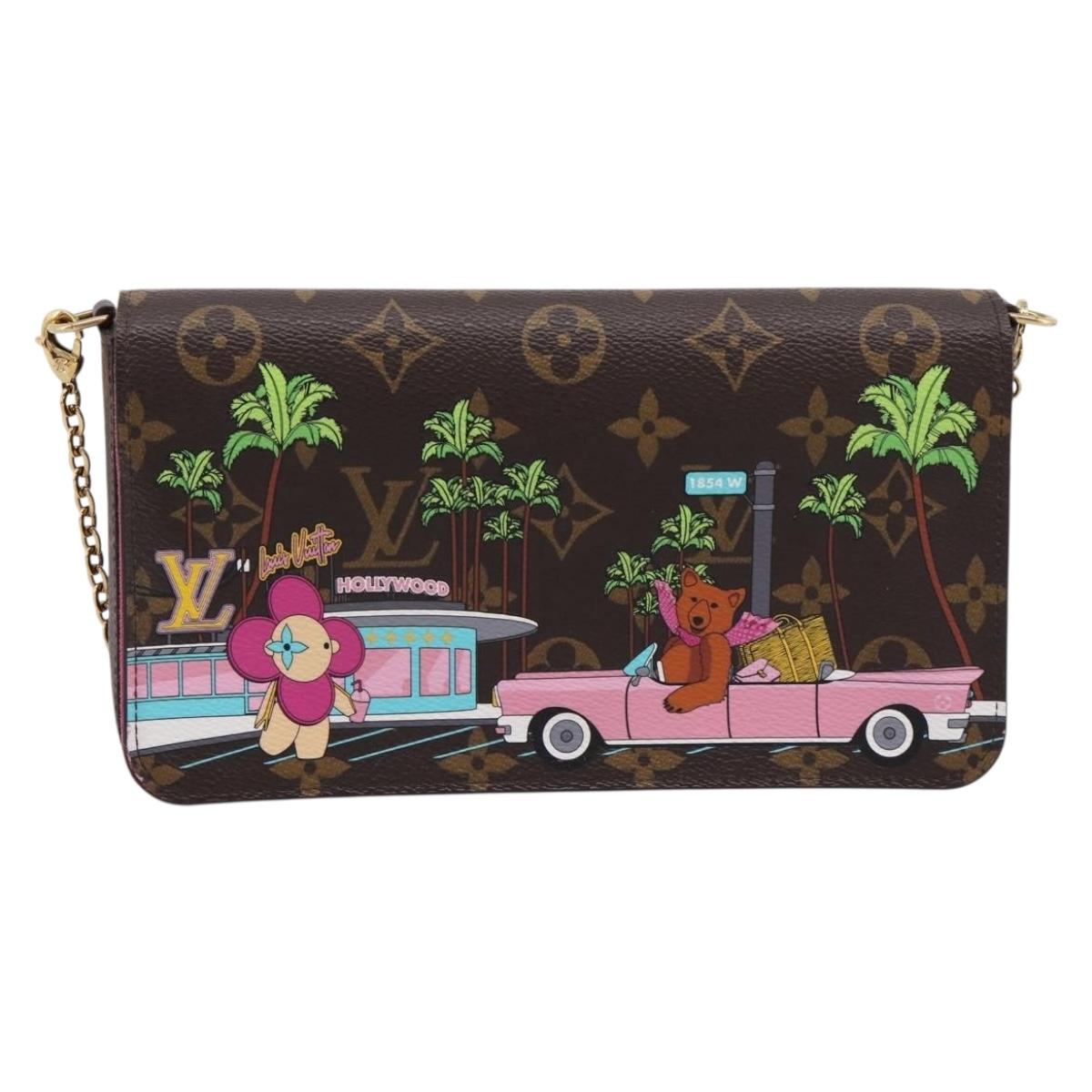 LOUIS VUITTON Monogram Vivienne Pochette Felice Bag M80859 LV Auth 196366M