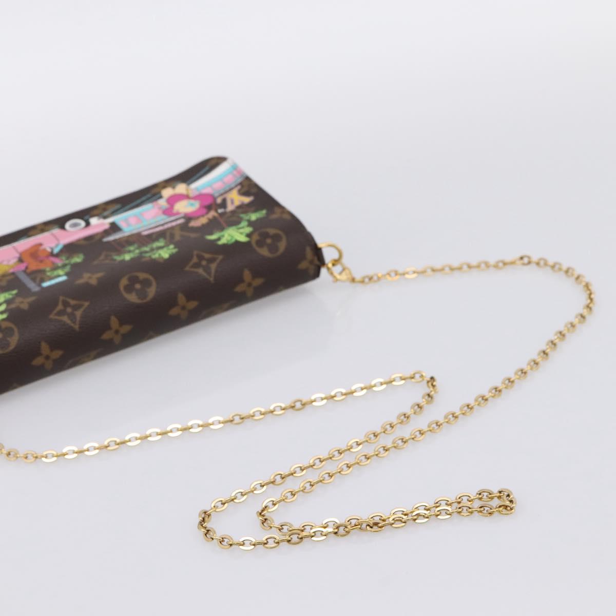 LOUIS VUITTON Monogram Vivienne Pochette Felice Bag M80859 LV Auth 196366M