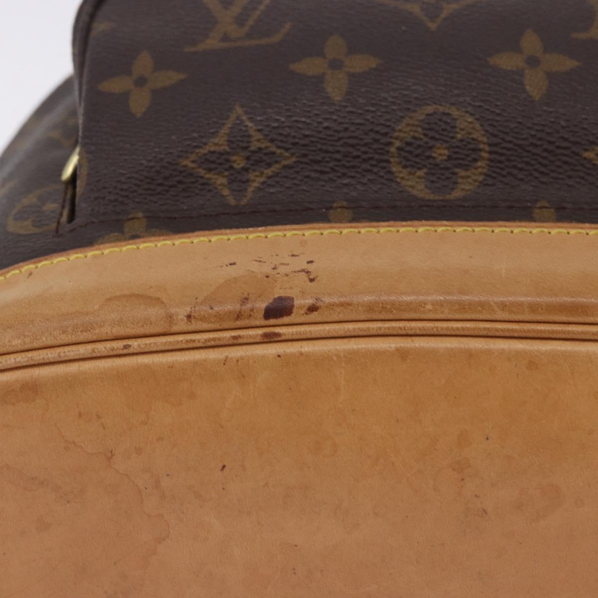 LOUIS VUITTON Monogram Montsouris MM Backpack M51136 LV Auth 196369A