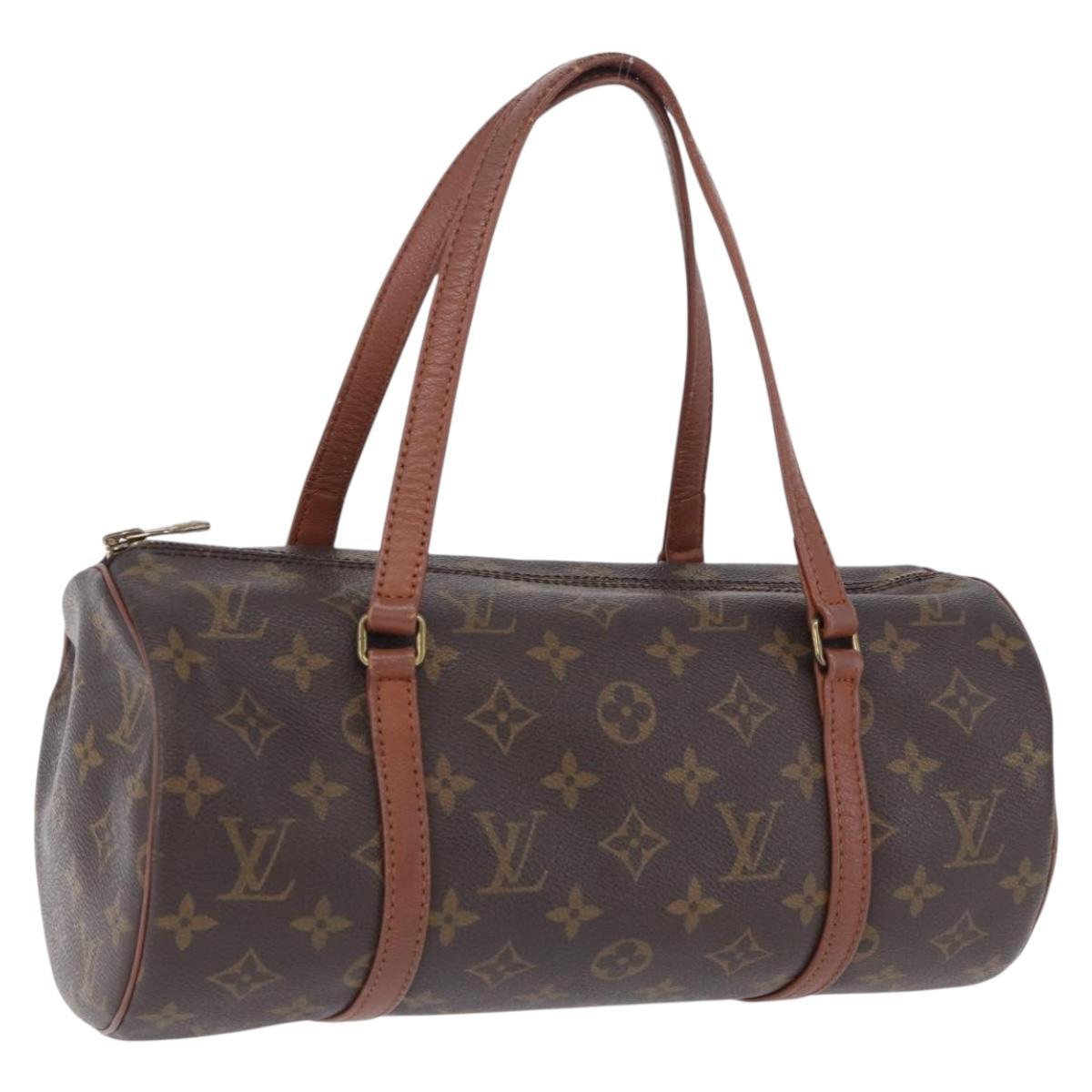 LOUIS VUITTON Monogram Papillon 30 Hand Bag M51365 LV Auth 196375