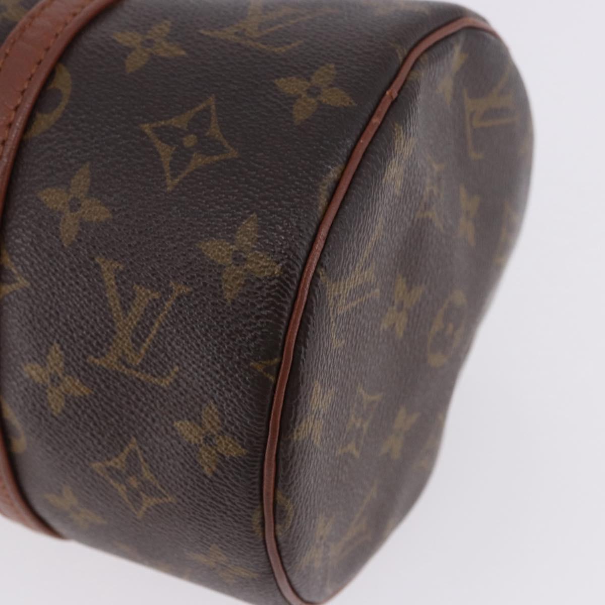 LOUIS VUITTON Monogram Papillon 30 Hand Bag M51365 LV Auth 196375
