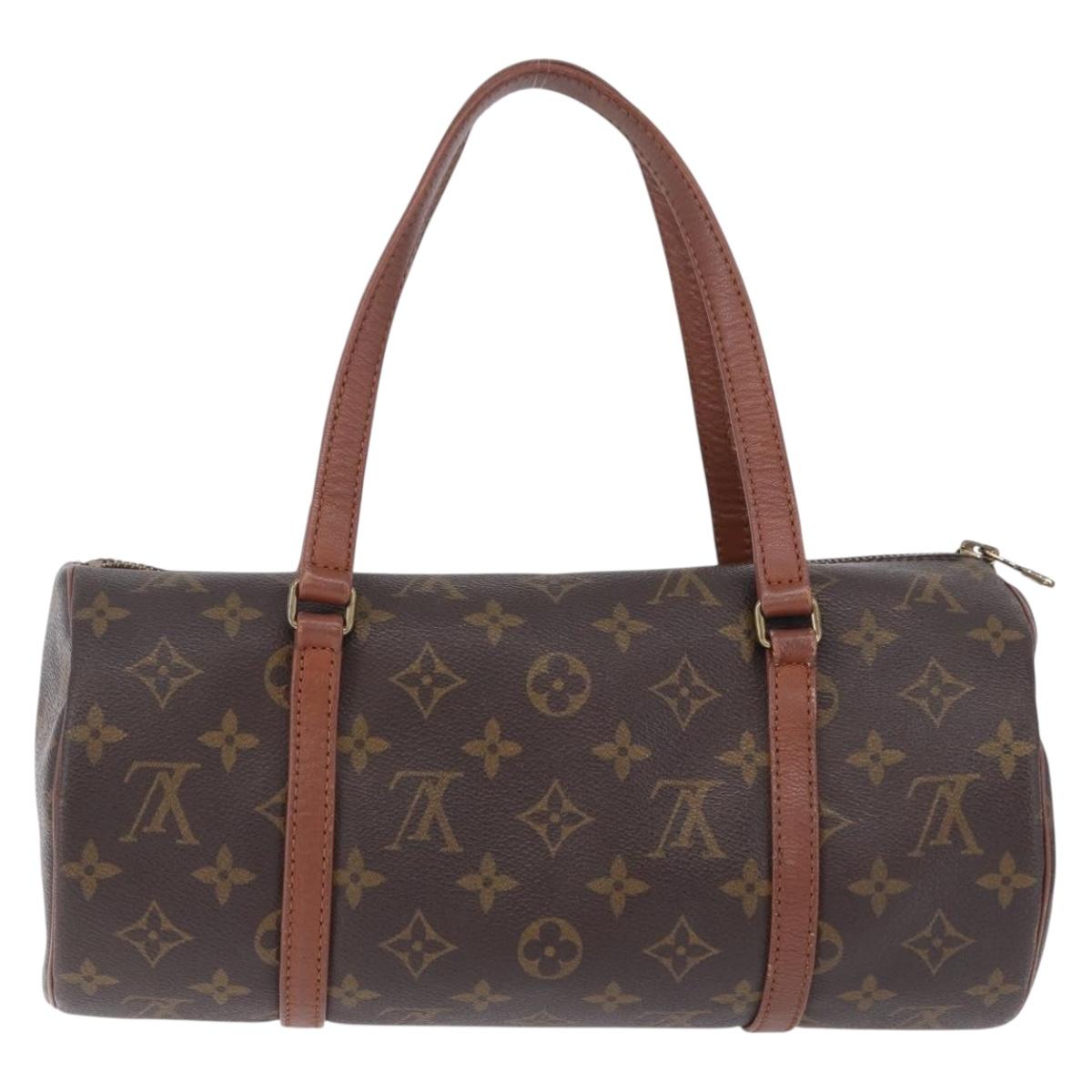 LOUIS VUITTON Monogram Papillon 30 Hand Bag M51365 LV Auth 196375