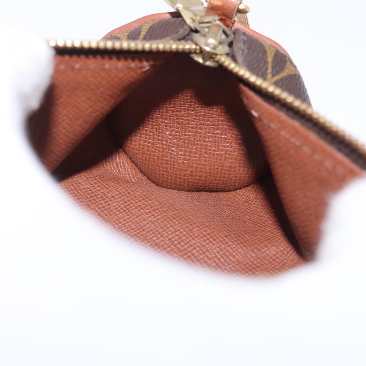 LOUIS VUITTON Monogram Papillon Pouch LV Auth 196376